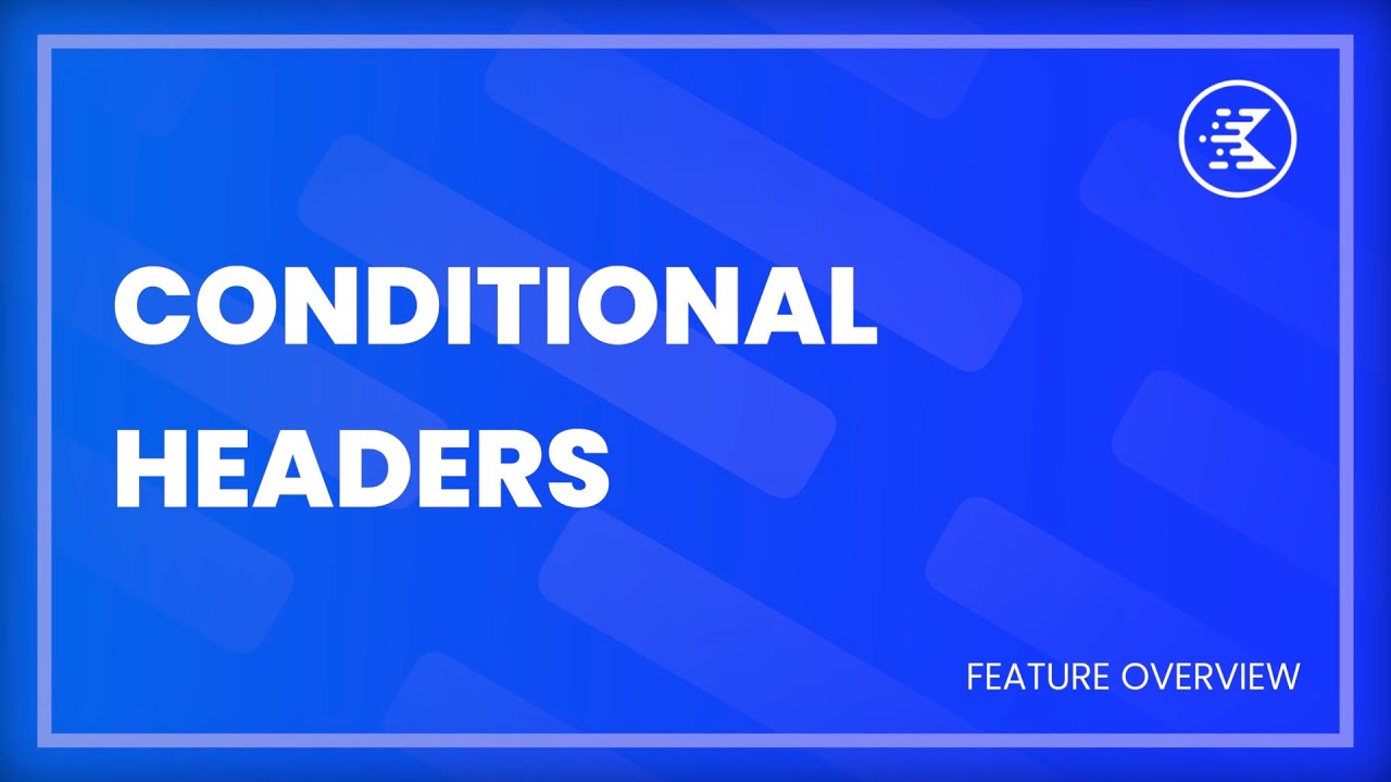 Kadence Theme Tutorial   How To Use Conditional Headers
