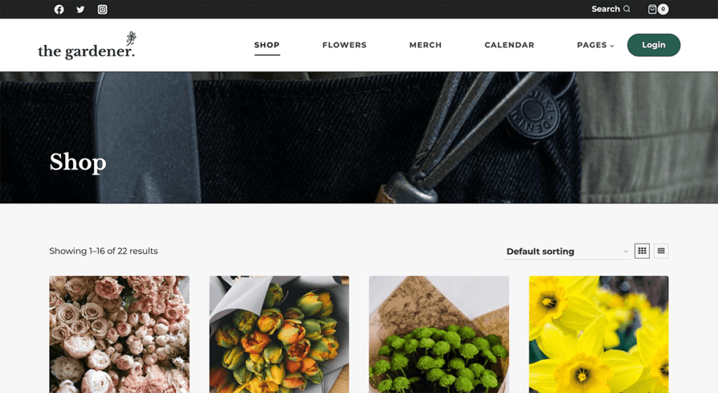 The Gardener Starter Template