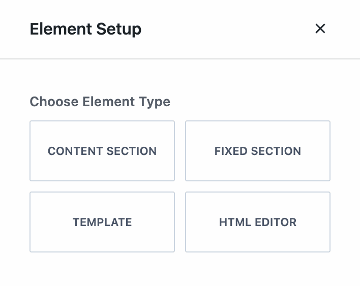 Kadence Elements Templates