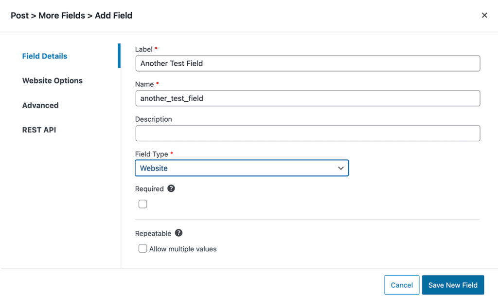 Pods adding test fields