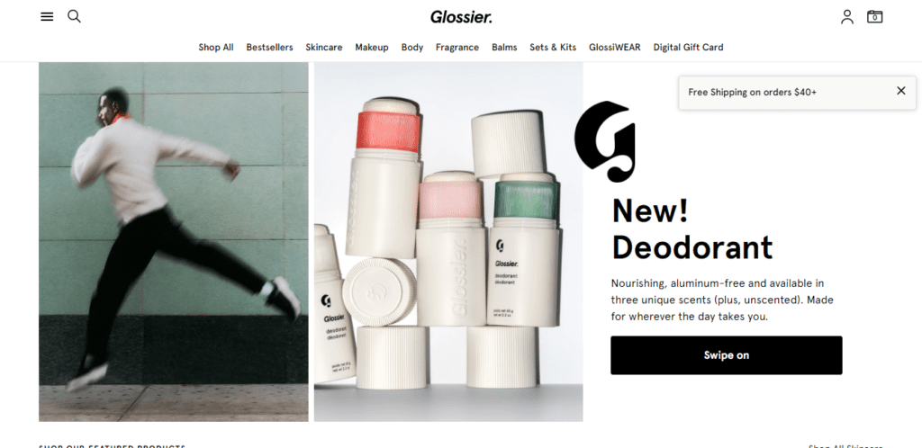 glossier customer retention
